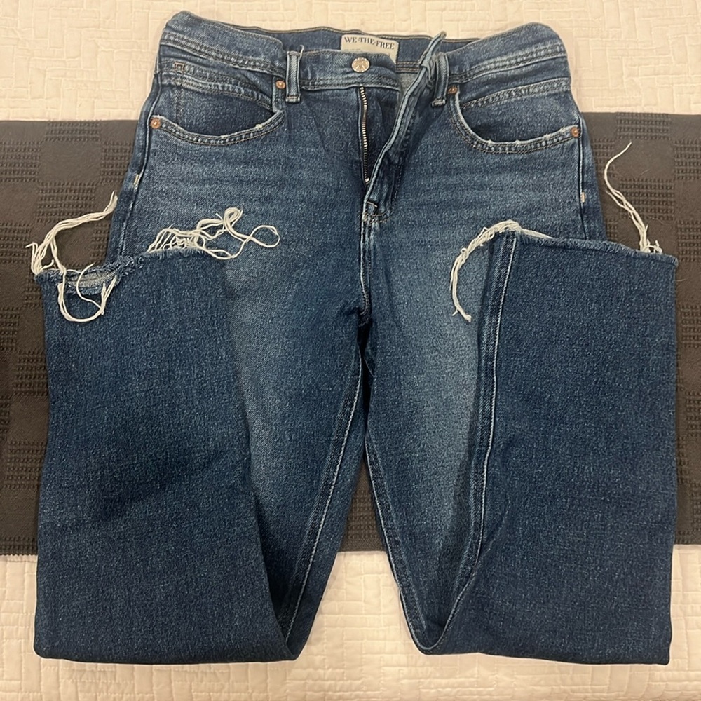 Free People Jeans - Straight leg fit